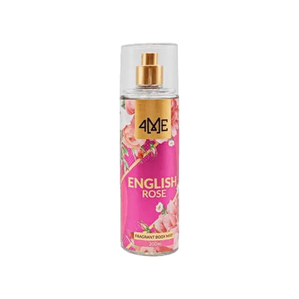 4ME ENGLISH ROSE BODY MIST 200ML