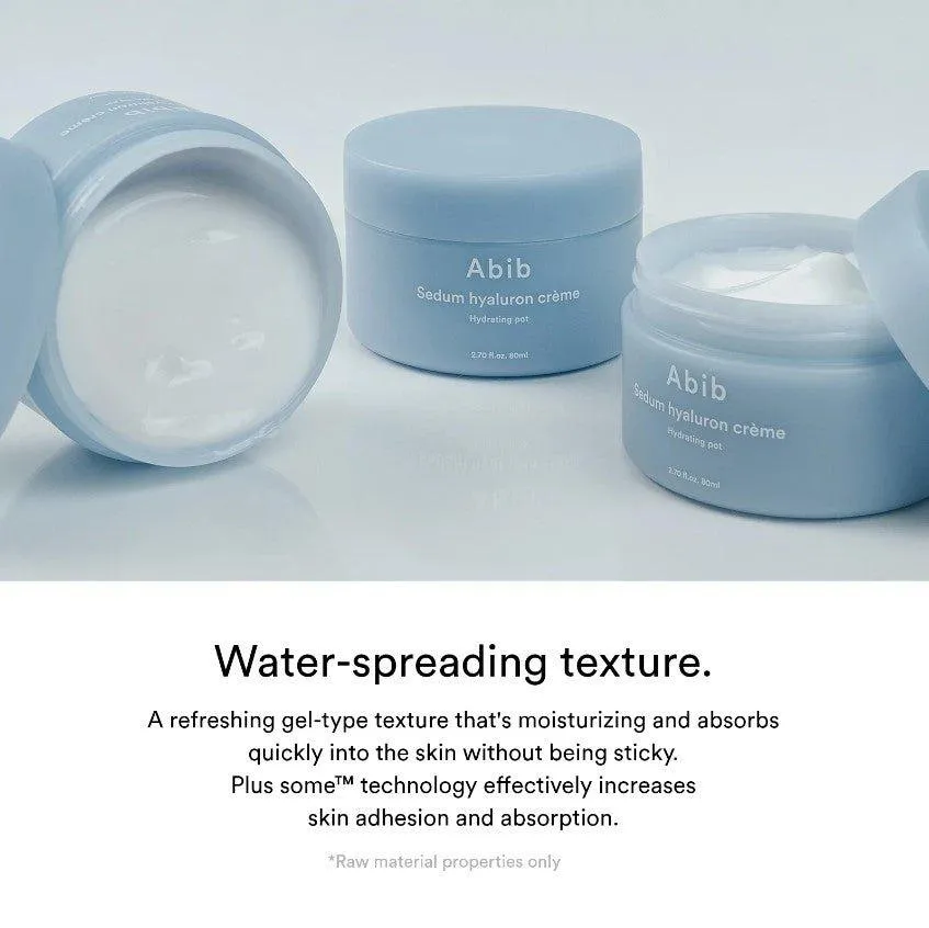 [Abib] Sedum Hyaluron Creme Hydrating Pot 80ml