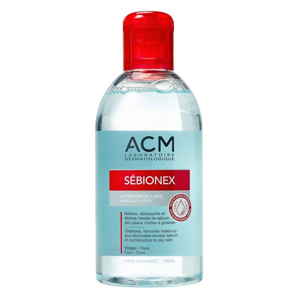 ACM Sebionex Micellar Cleanser Make-Up Remover Lotion For Face & Eyes 250ml