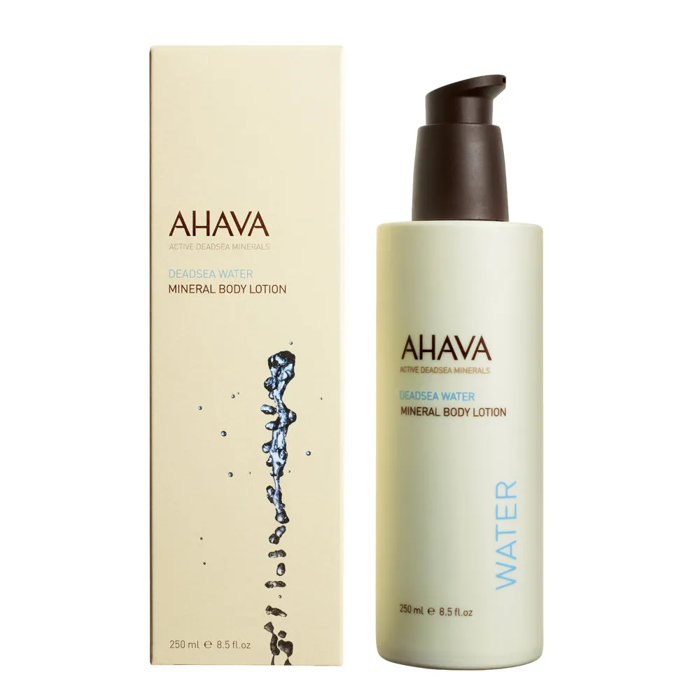 AHAVA MINERAL BODY LOTION with Active Deadsea Minerals 250ml