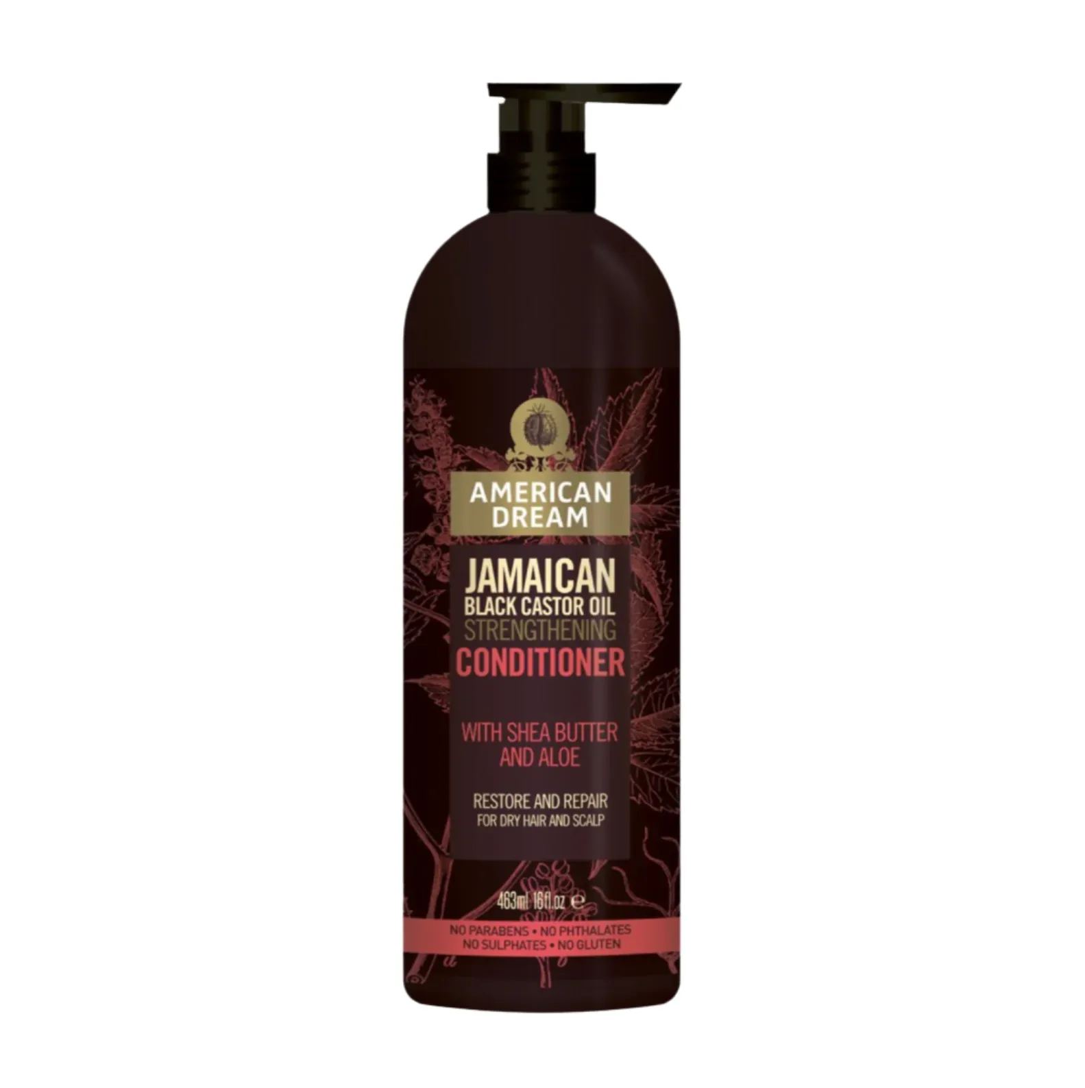 American Dream Jamaican Black Castor Oil Strengthening Conditioner with Shea Butter & Aloe 16oz