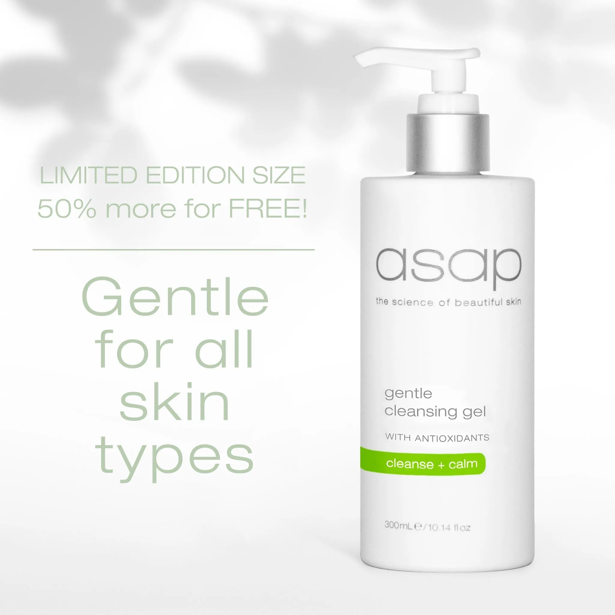 ASAP Gentle Cleansing Gel 300ml Limited Edition