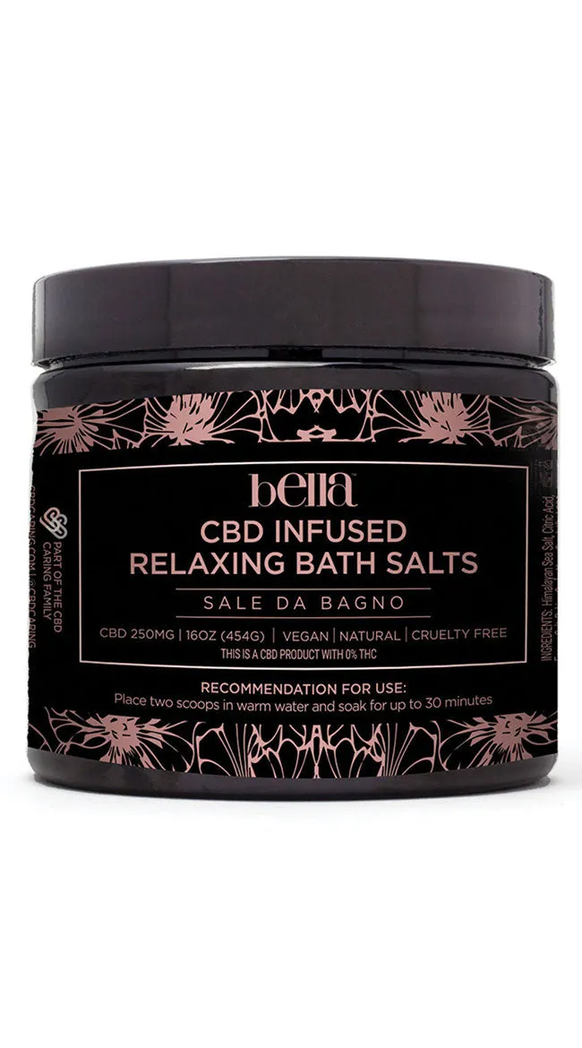 Bella Stress Dissolving CBD Bath Salts