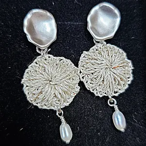 BILUM AND BILAS LIK LIK MALALO EARRINGS SILVER