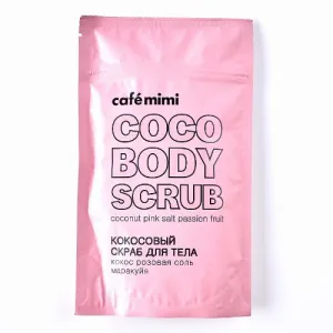 Cafe Mimi Coco Coconut Pink Salt Passion Fruit Body Scrub 150 GM