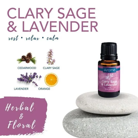 Clary Sage & Lavender Essential Oil