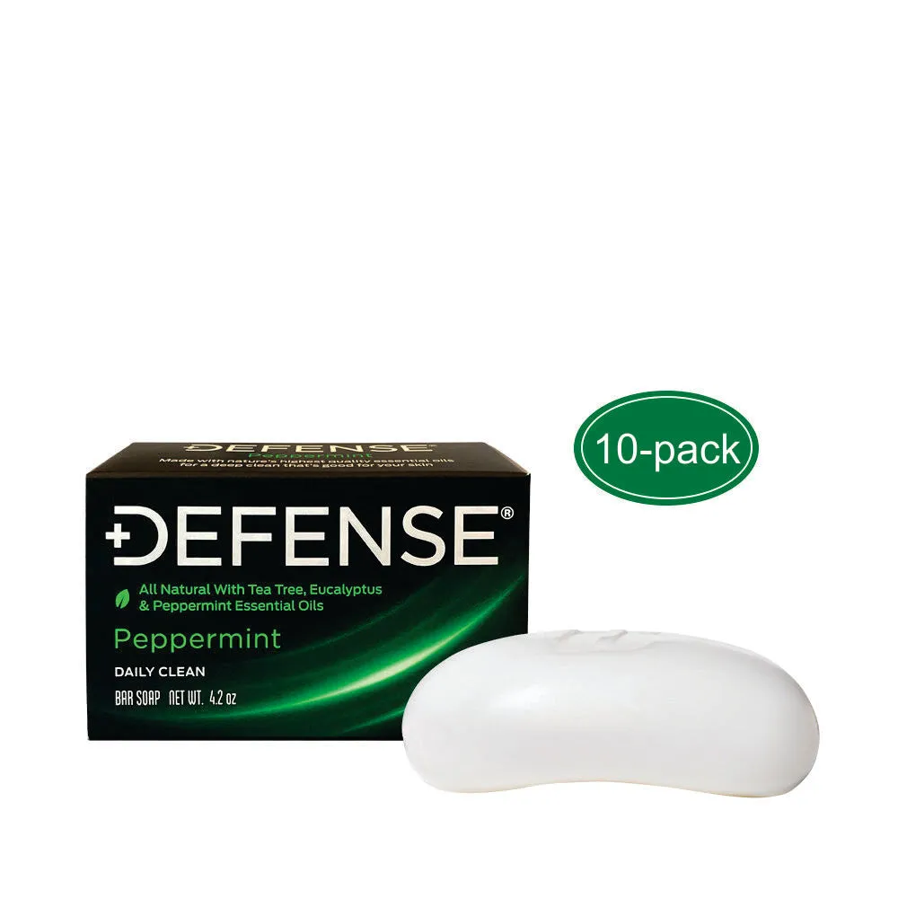 Defense Soap Bar Peppermint Scent