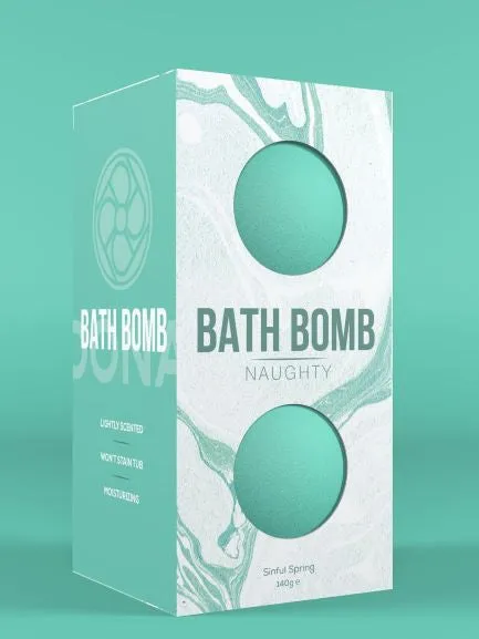 Dona Bath Bomb Naughty Sinful Spring 140g