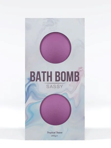 Dona Bath Bomb Sassy Tropical Tease 140g