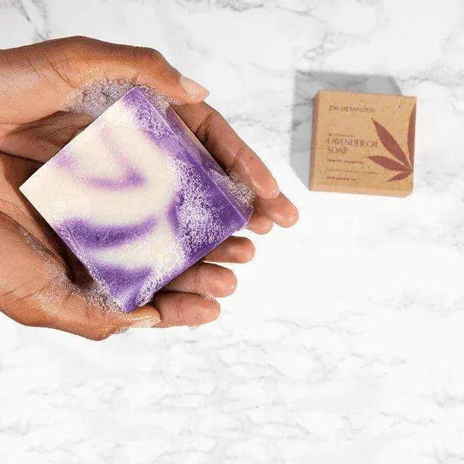 Dr. Hempster Anti-Inflammatory Hemp & Lavender Soap