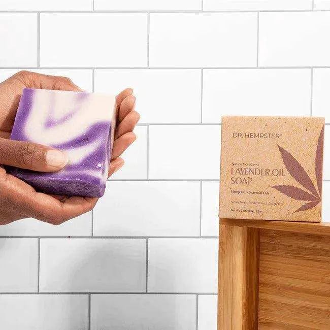 Dr. Hempster Anti-Inflammatory Hemp & Lavender Soap