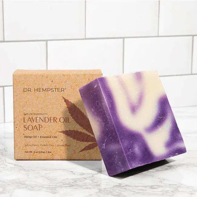 Dr. Hempster Anti-Inflammatory Hemp & Lavender Soap