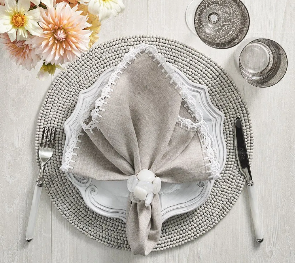 Driftwood Placemat in Gray, Set of 4