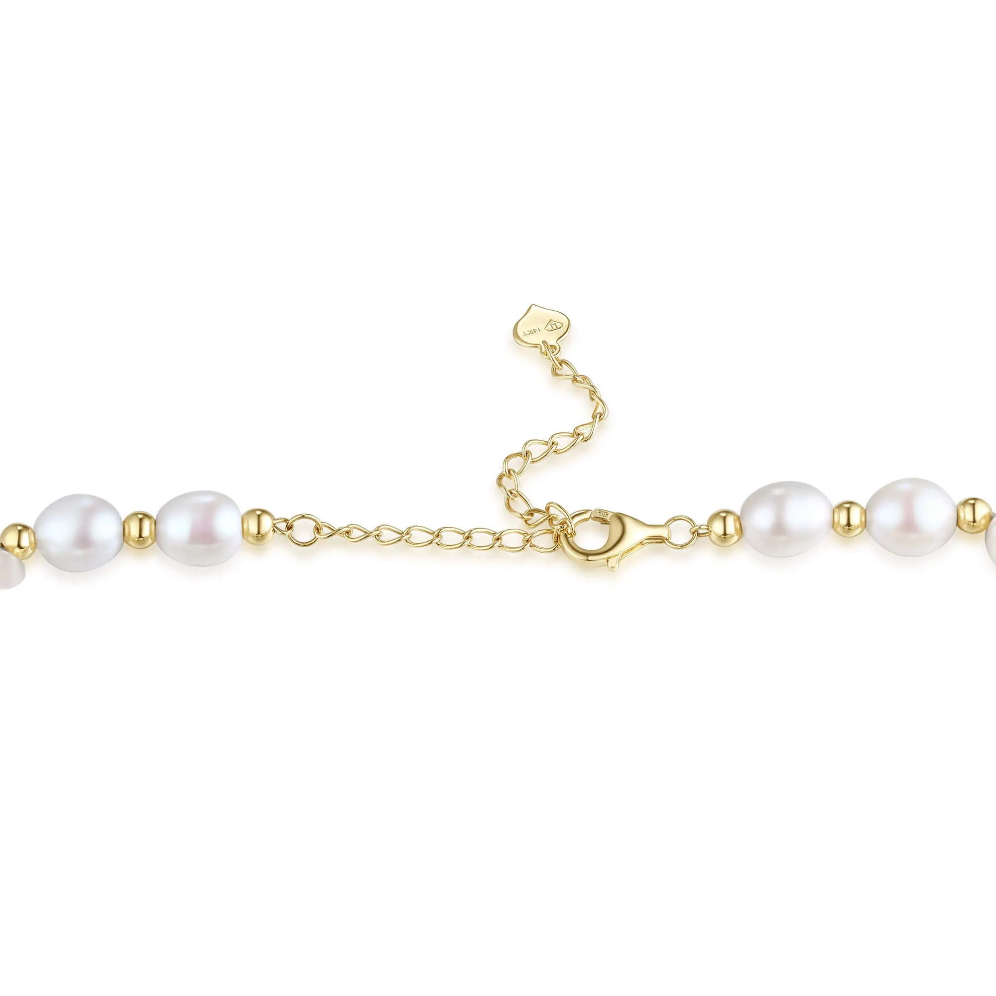 Fresh Glow Bracelet | Handcrafted Pearl Bracelet