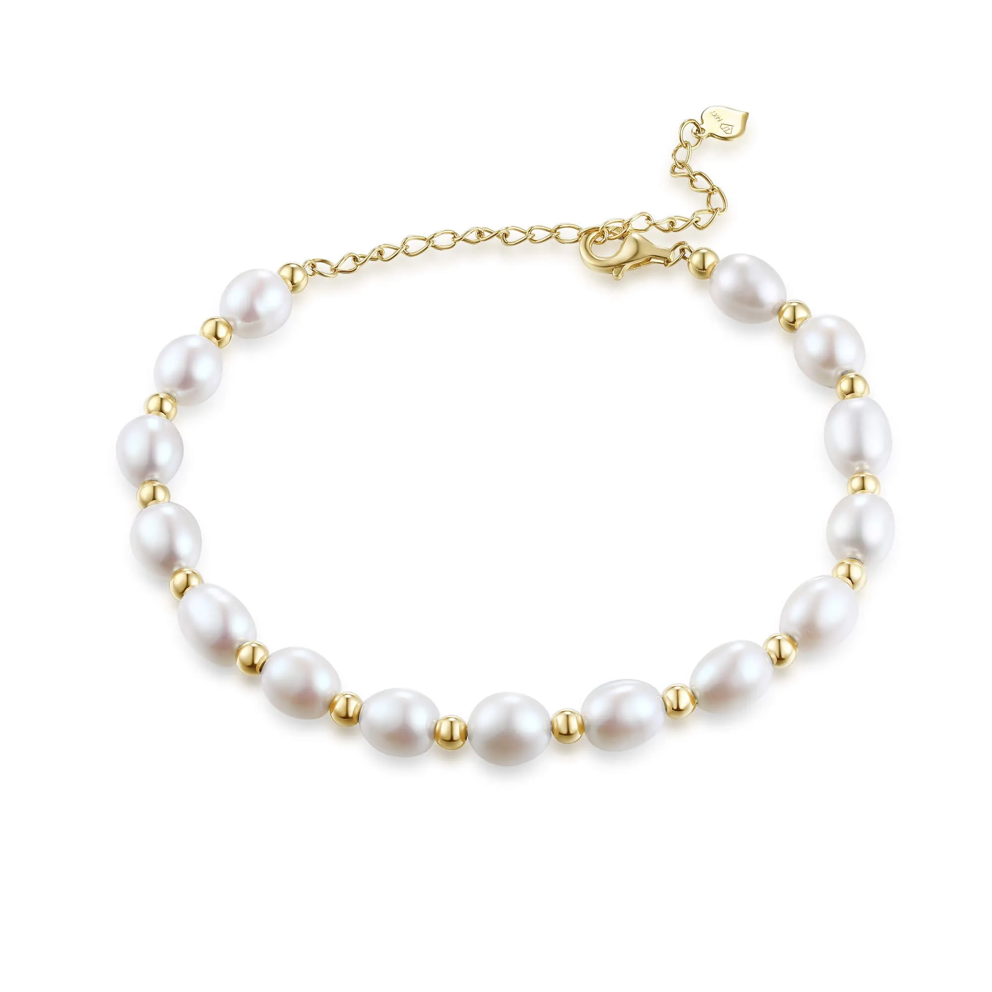 Fresh Glow Bracelet | Handcrafted Pearl Bracelet