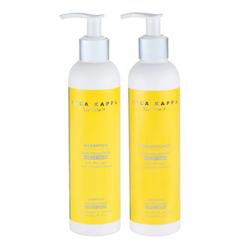 Frizzy, Anti-Pollution Shampoo & Conditioner Set