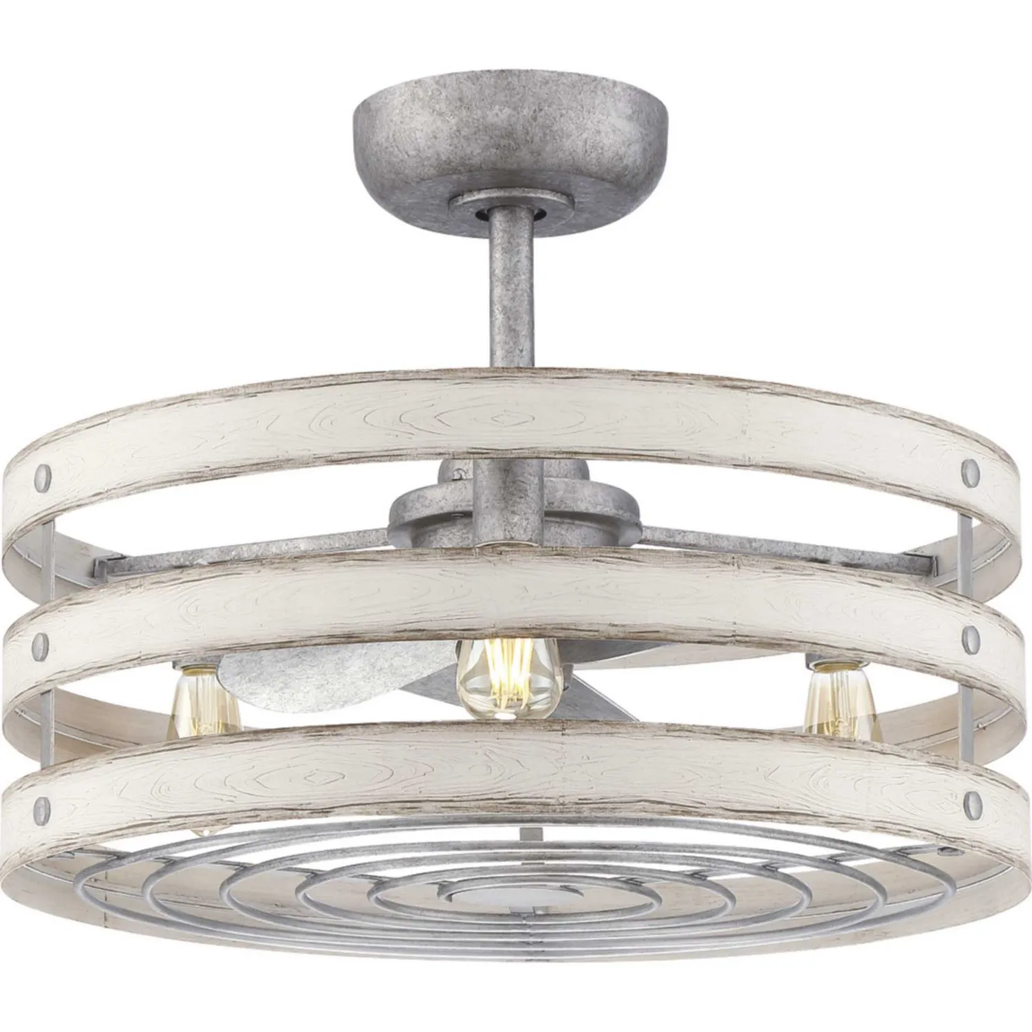 Gulliver 23" Ceiling Fan in Galvanized Finish