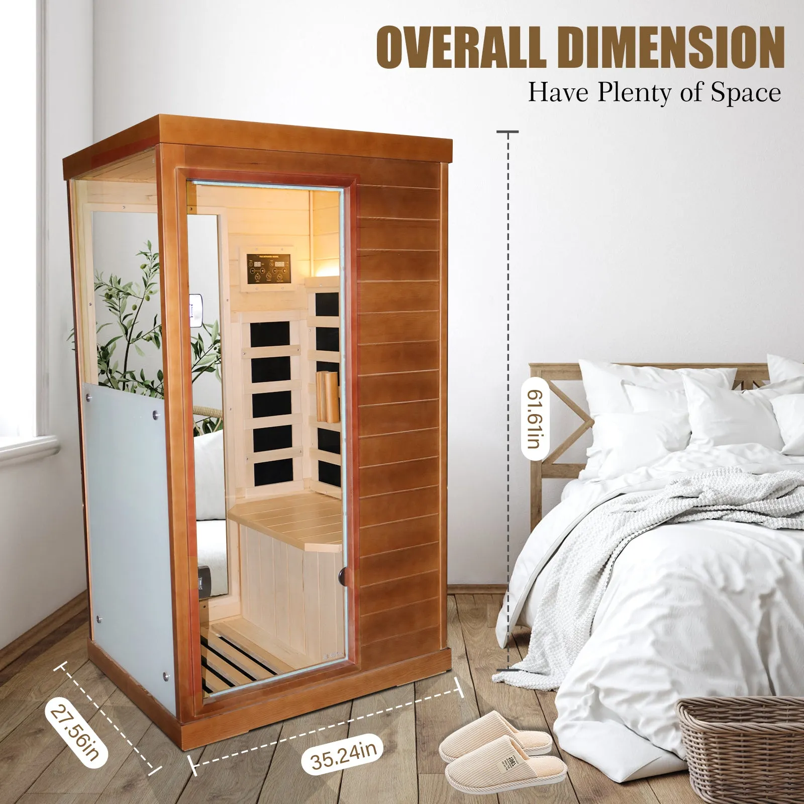 Infrared Sauna Room: Private Relaxation & Therapeutic Heat Benefits at Home