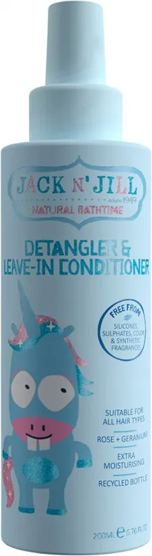 Jack N Jill Detangler & Leave-in Conditioner Rose & Geranium