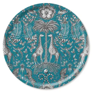 Kruger Tray - Turquoise - Diameter 46cm