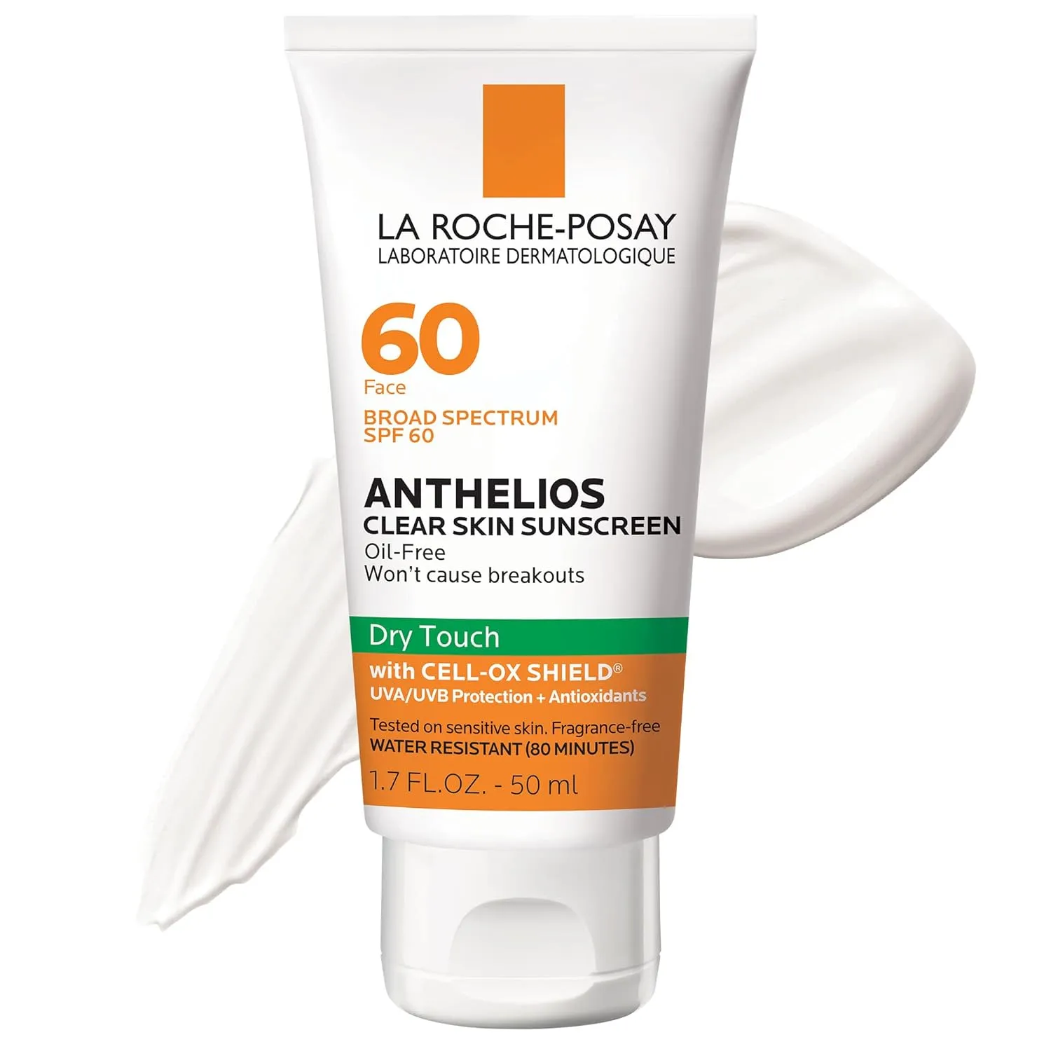 La Roche-Posay Anthelios Clear Skin Oil-Free Dry Touch Sunscreen SPF 60