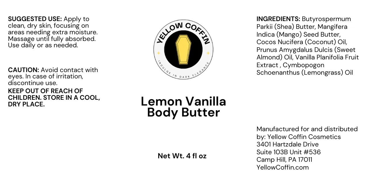 Lemon Vanilla Body Butter