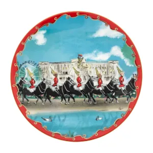 Life Guards on Parade 10" Coupe Plate