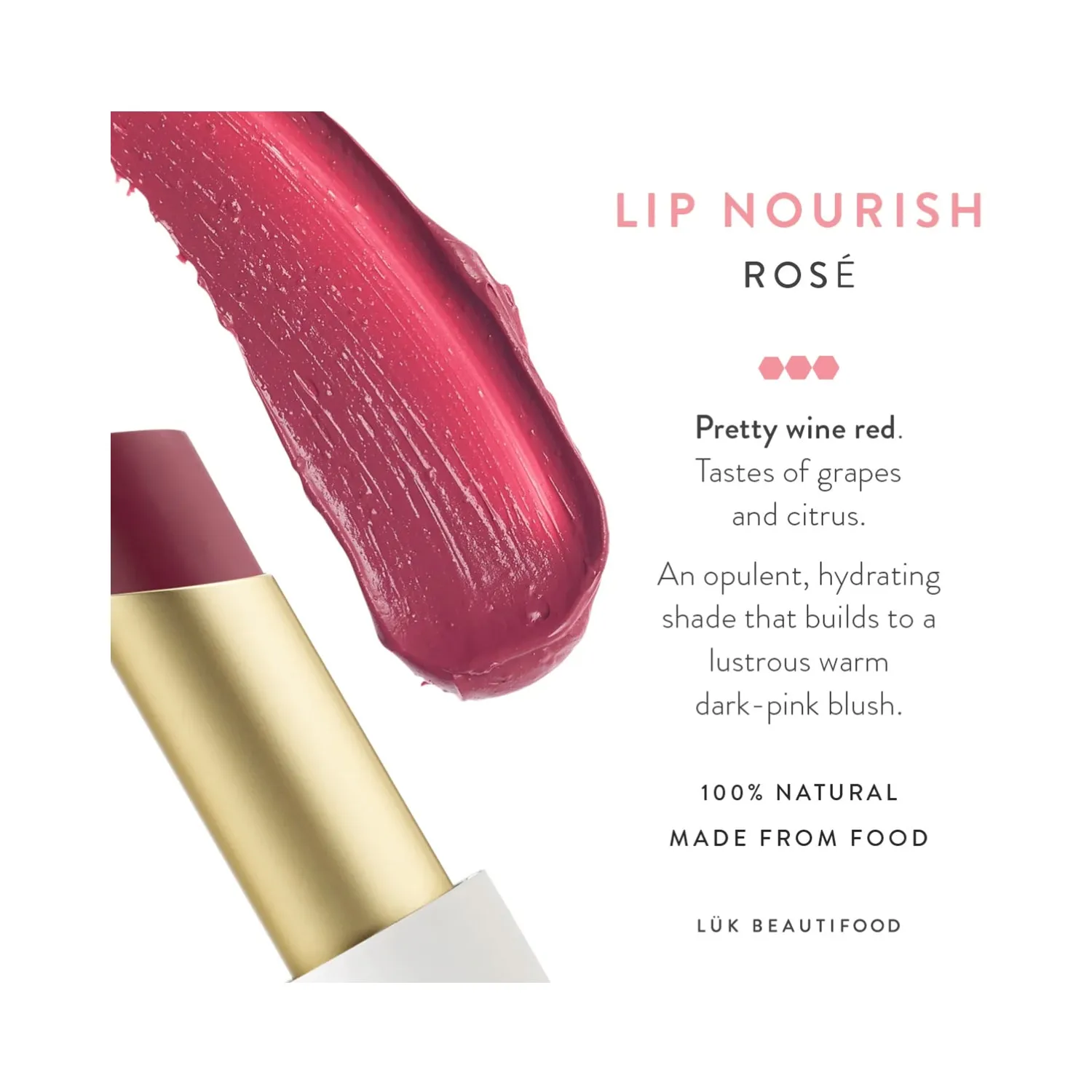 Lip Nourish Luk Rose