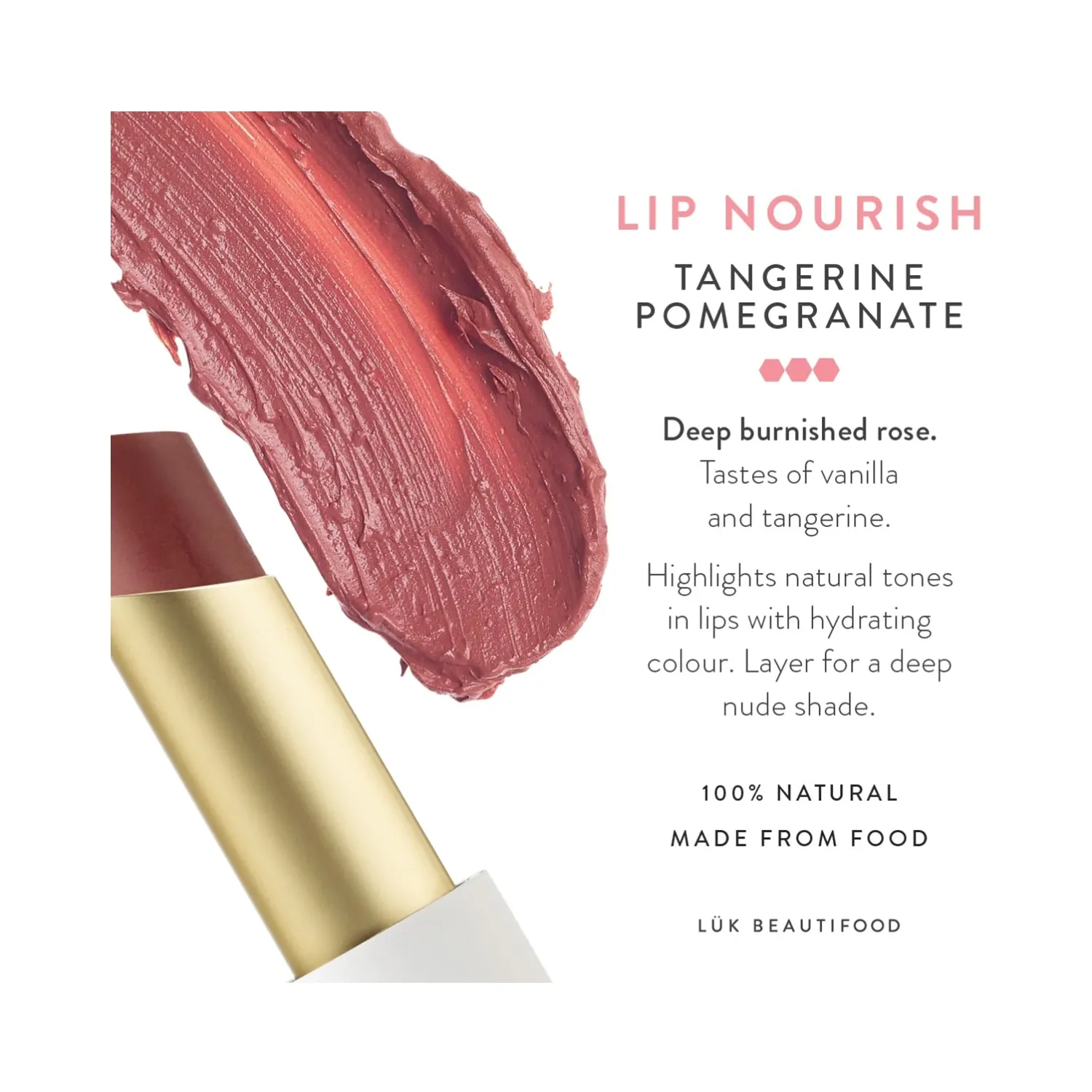 Lip Nourish Luk Tangerine Pomegranate