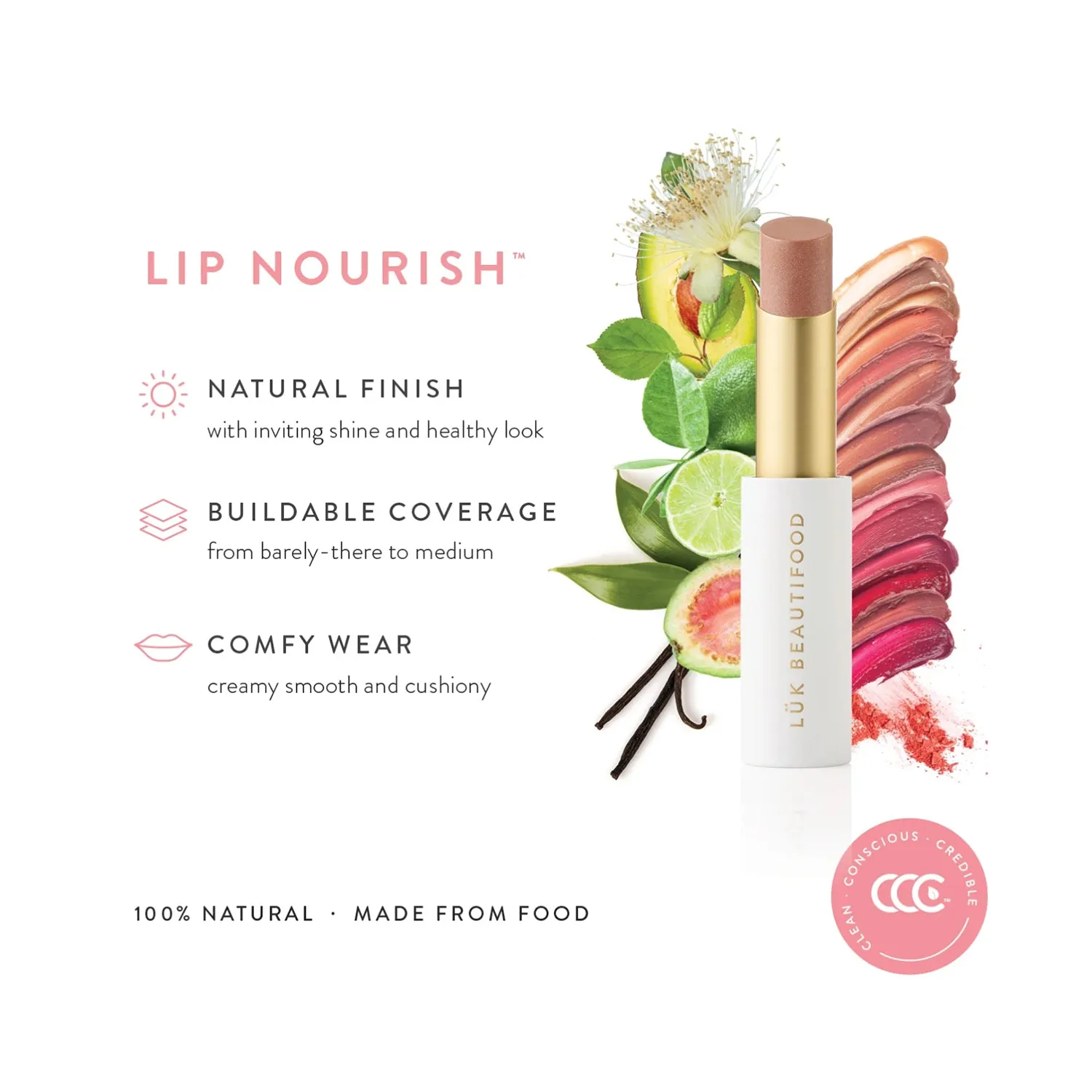 Lip Nourish Luk Tangerine Pomegranate