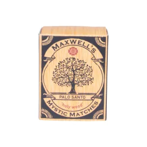 Maxwell's Mystic Matches Palo Santo "holy wood"