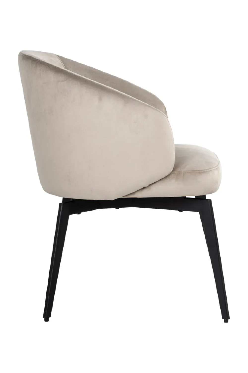 Modern Curved Dining Chair | OROA Amphara