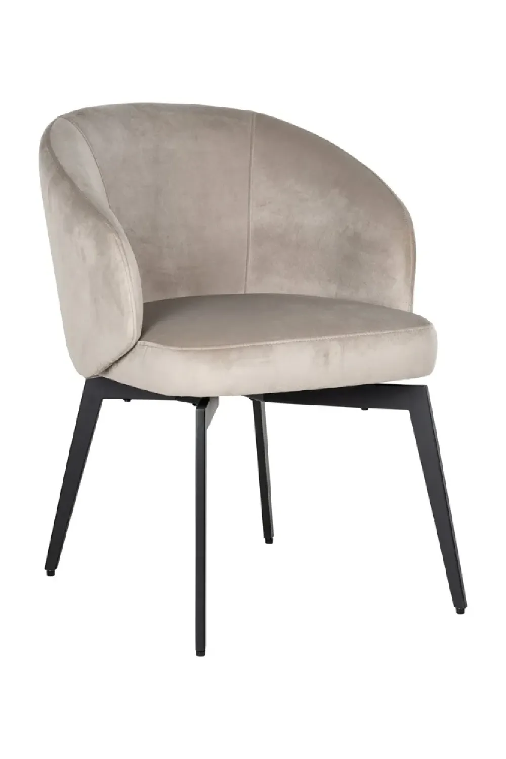 Modern Curved Dining Chair | OROA Amphara