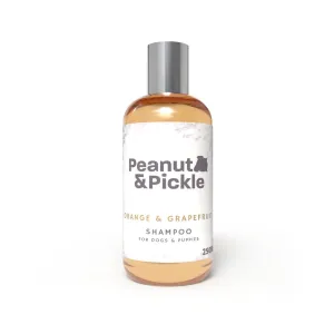 Peanut & Pickle Canine Skincare Shampoo 250ml - Orange and Grapefruit