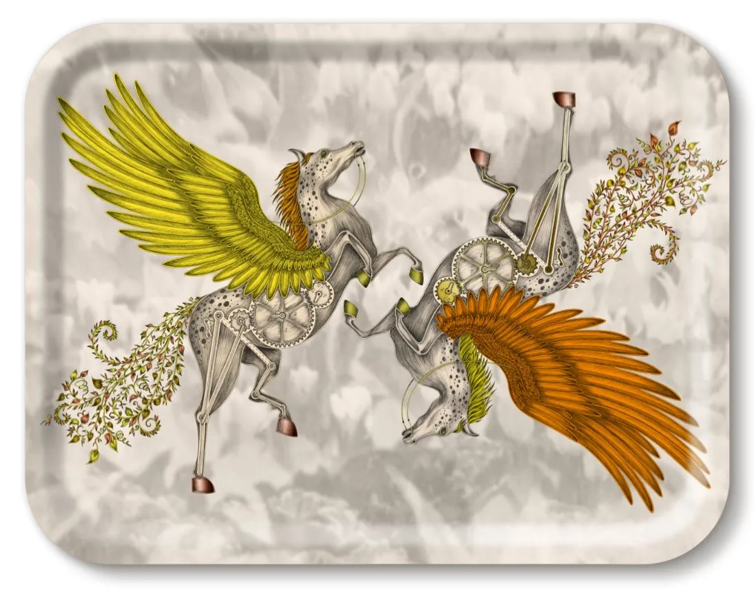 Pegasus Tray - Gold - 43x33cm