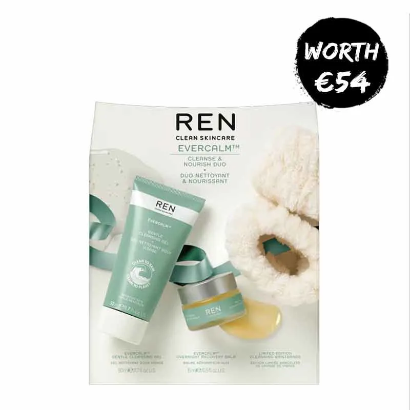 REN Evercalm Cleanse & Nourish Gift Set