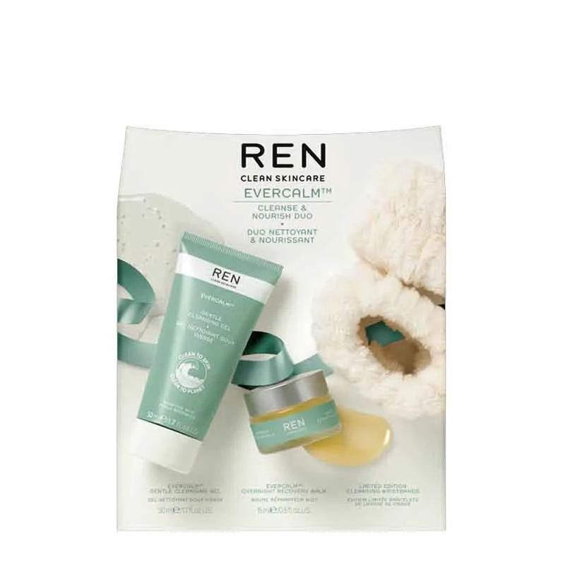 REN Evercalm Cleanse & Nourish Gift Set