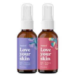 Rose and Lavender Body Oil Bundle