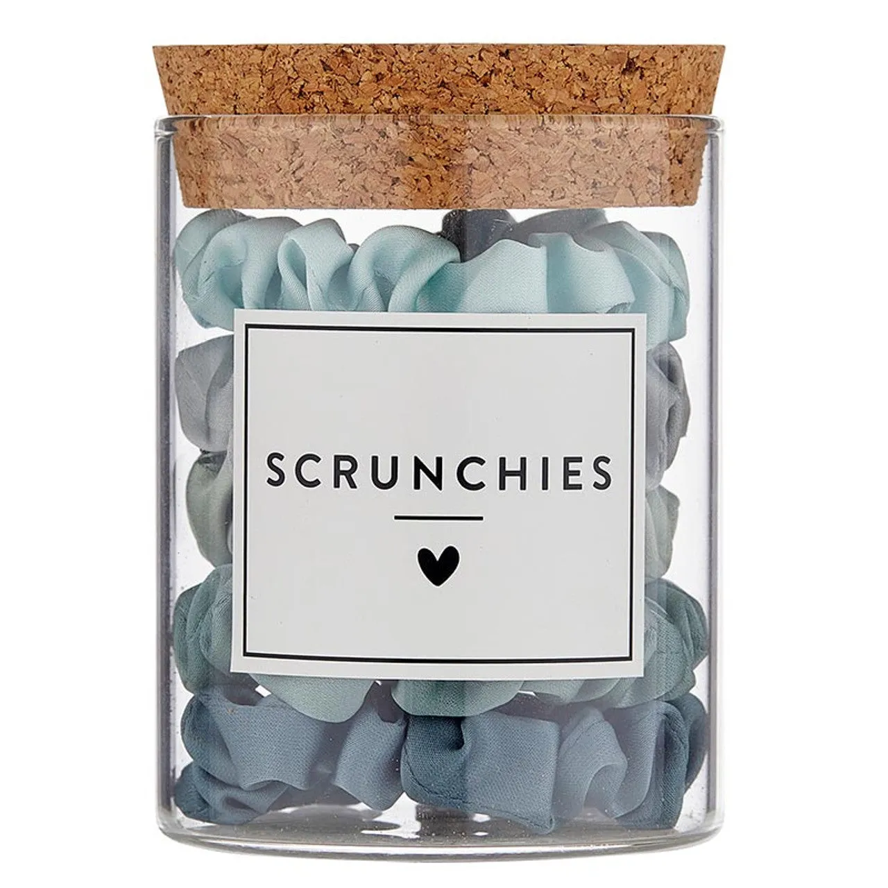 Satin Scrunchies Jar