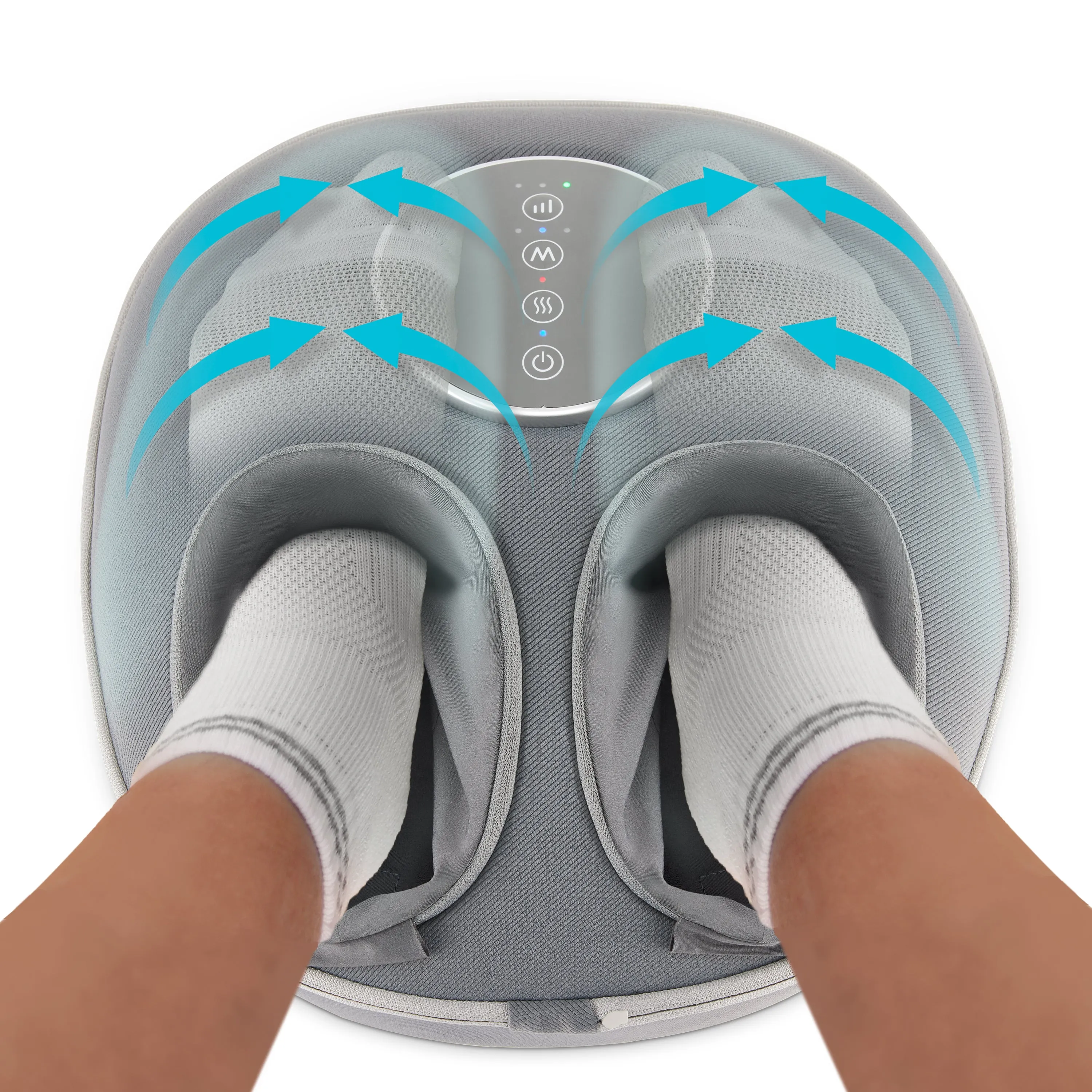 Shiatsu Air Deluxe Massager with Heat