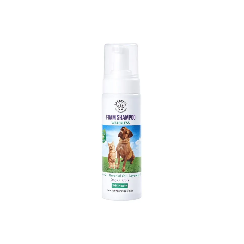 Spencers Natural Foam Dog & Cat Shampoo 200ml