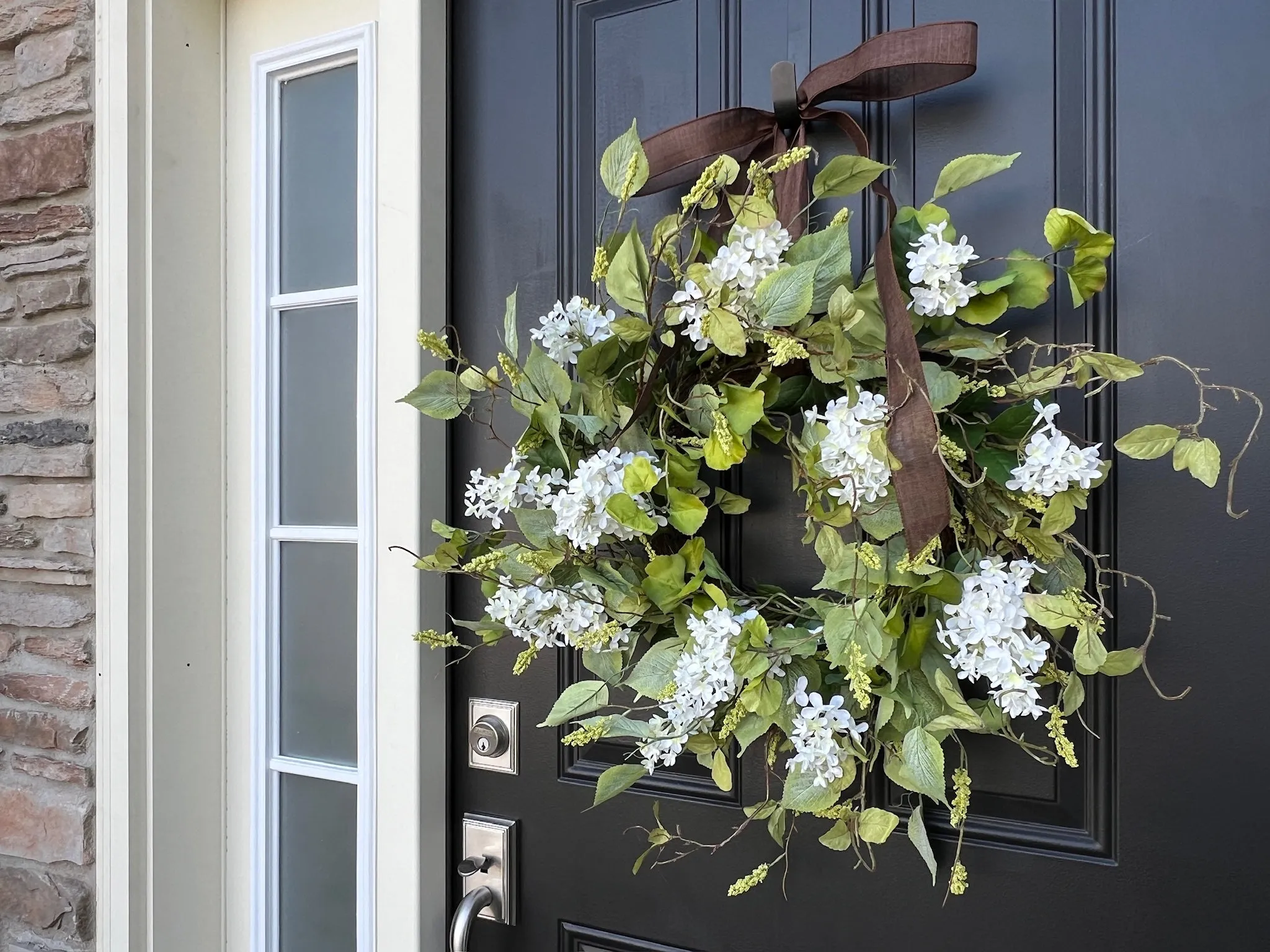 Spring Meadow Lilac Wreath