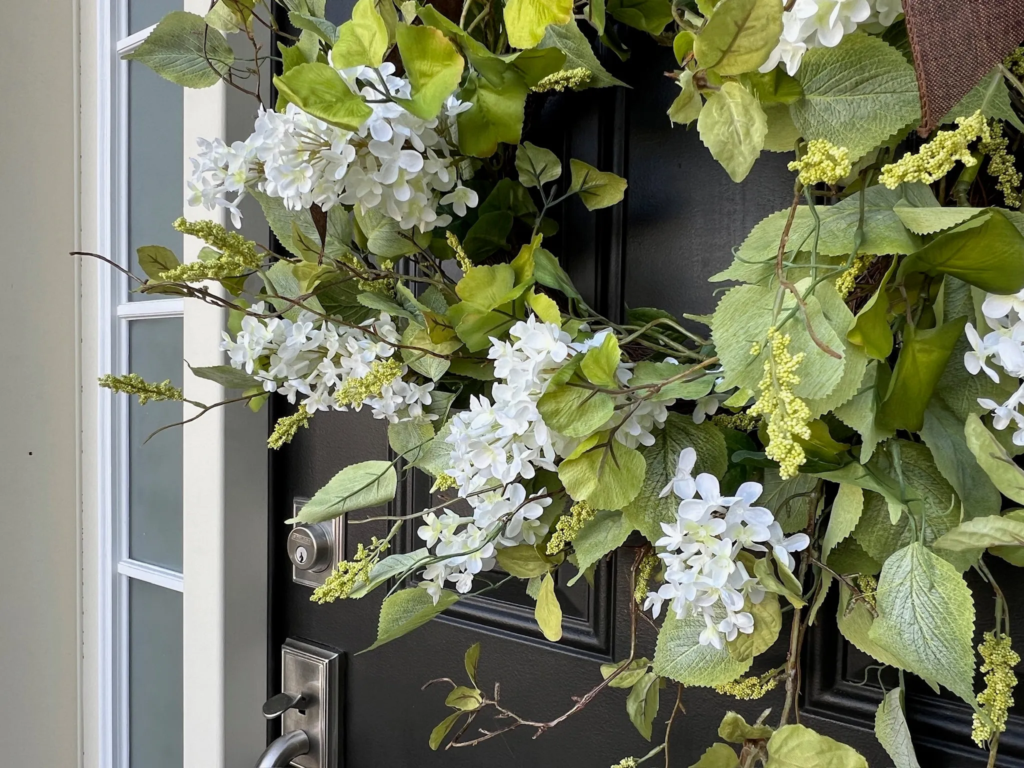 Spring Meadow Lilac Wreath