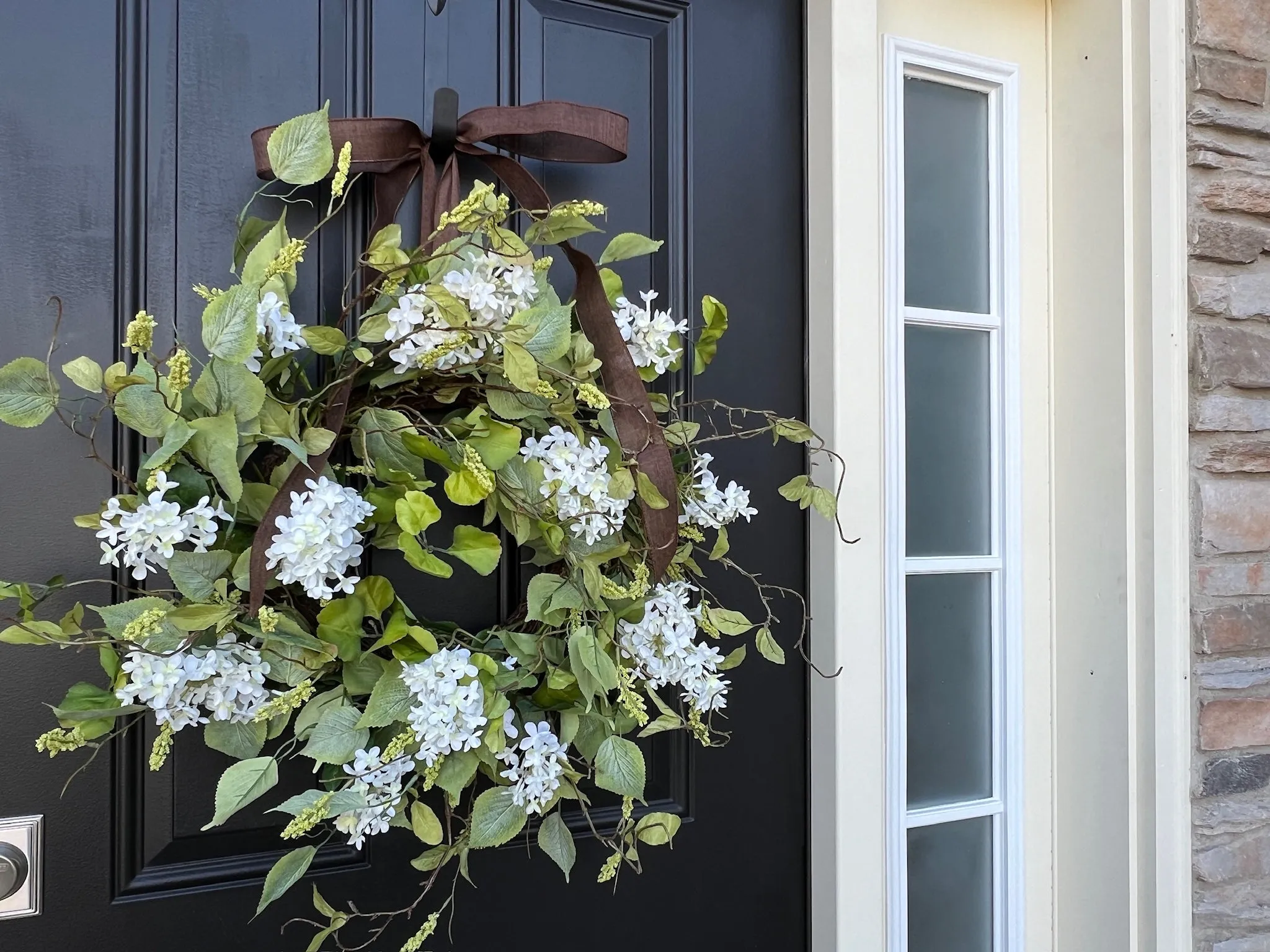 Spring Meadow Lilac Wreath