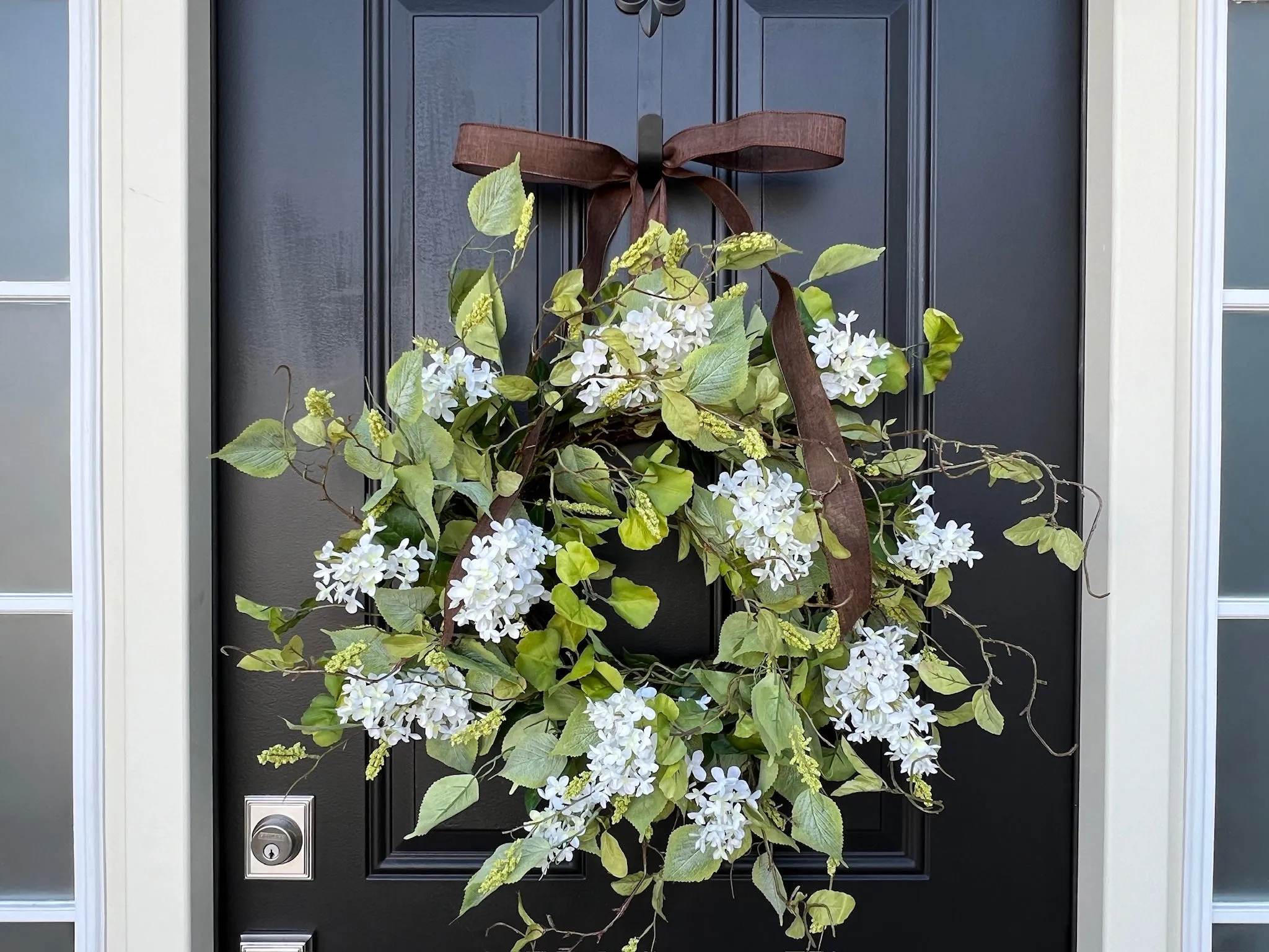 Spring Meadow Lilac Wreath