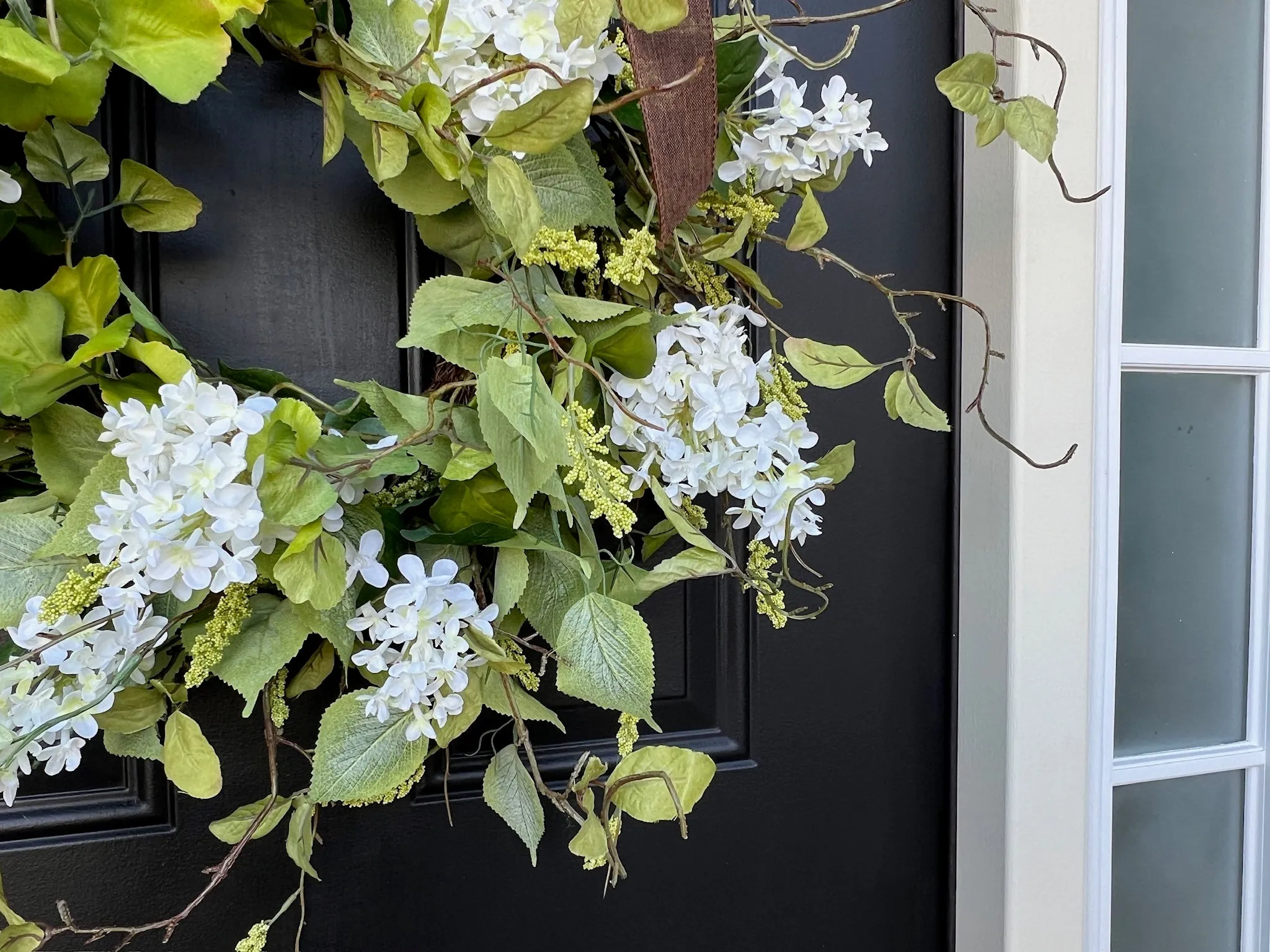 Spring Meadow Lilac Wreath