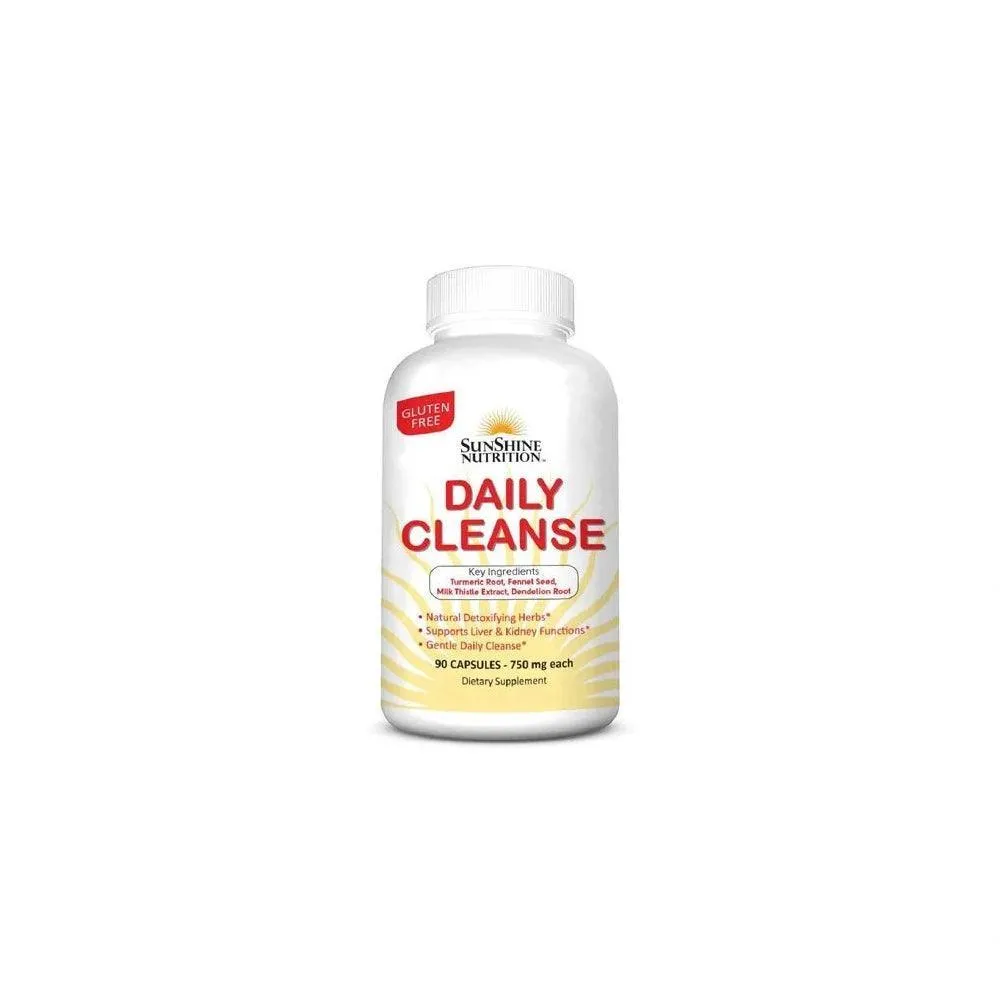 Sunshine Nutrition Daily Cleanse 90 Capsules