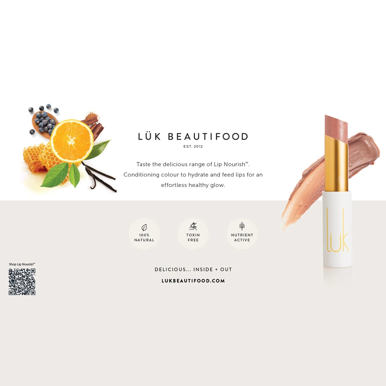 Tasting Plates: Lip Nourish™ Natural Lipstick Shade Samples