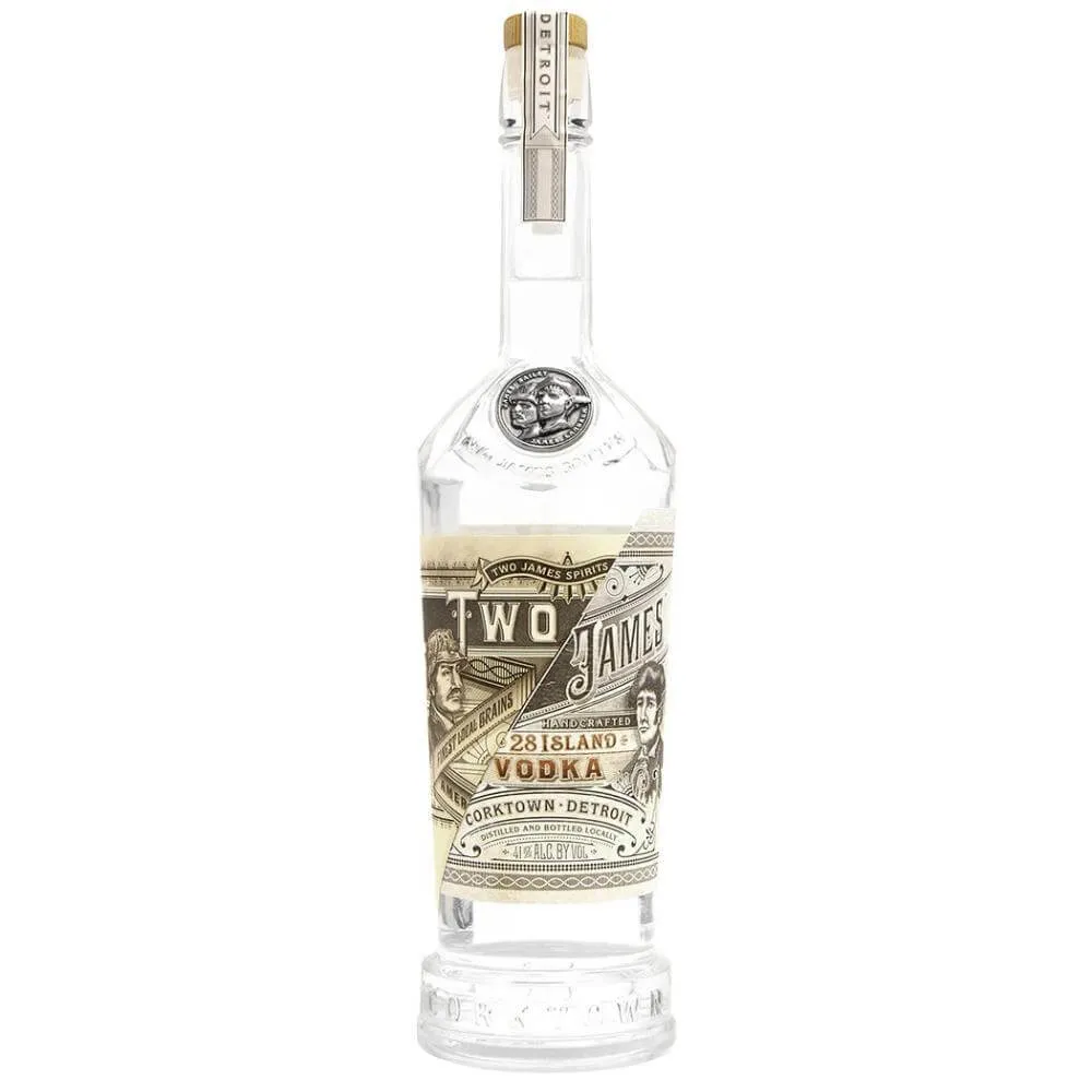 Two James 28 Island Vodka