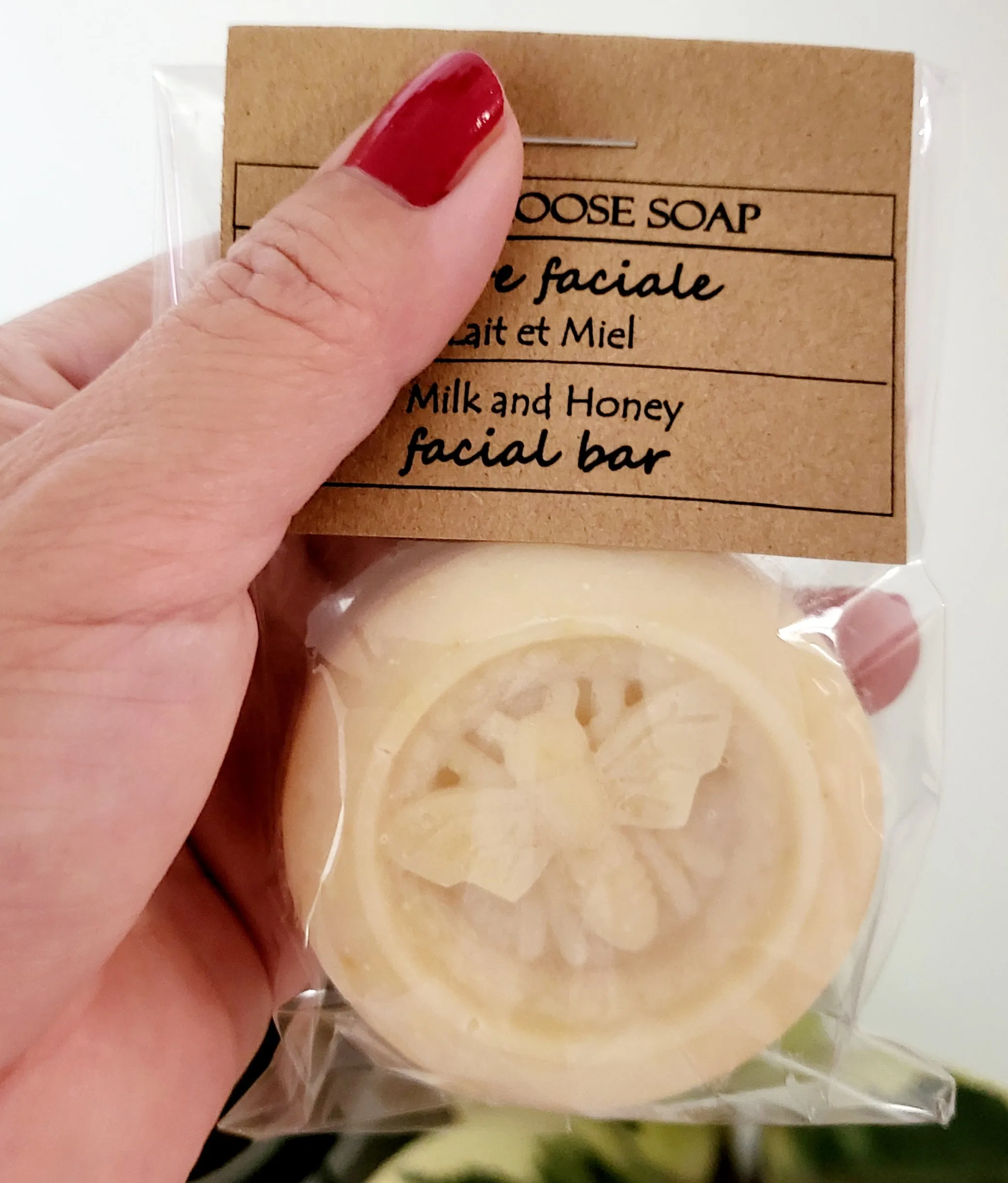 Vegan Soap - Milk & Honey Facial Bar - Gentle Soap - Sensitive Skin Soap